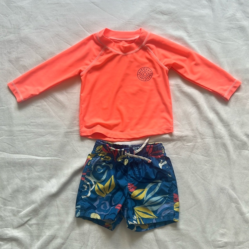 Gap Baby Boy Swim Suit Set